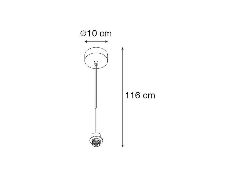 Suspension contemporain blanche sans abat-jour - Combi 1 avec diffuseur opale