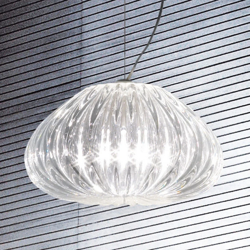 Suspension Diamante Crystal Ø 30 cm IP44 pour salle de bain