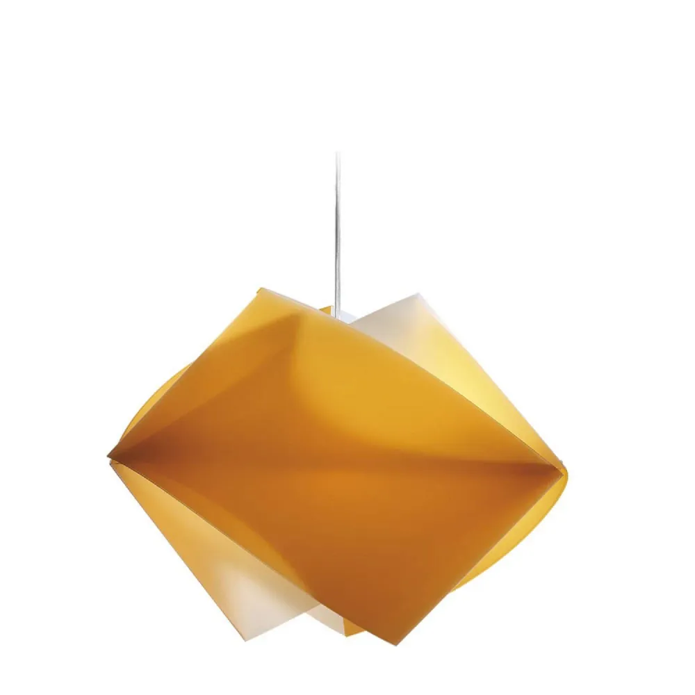 Suspension Gemmy SLAMP équipée de LED pour éclairage. (Carré 30x30cm)