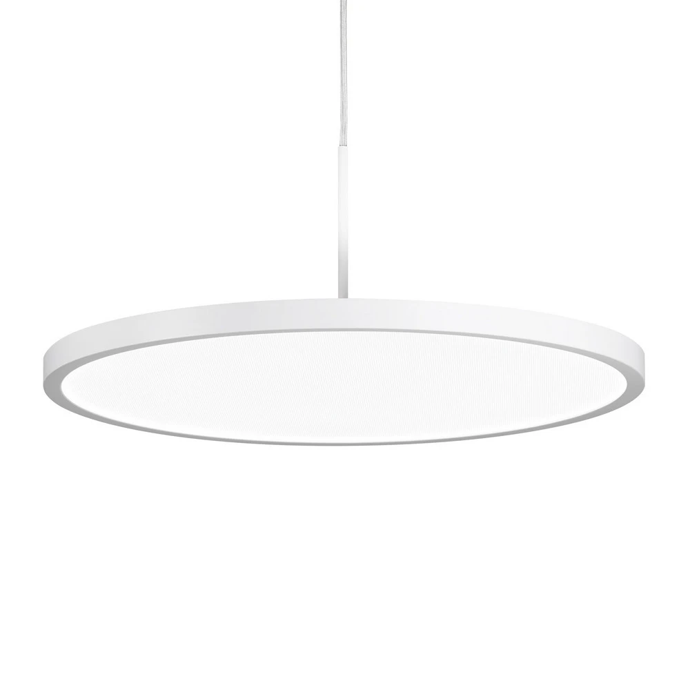 Suspension LED VIVAA 2.0 Ø60cm câble blanc 4.000K avec LED intégrée non remplaçable