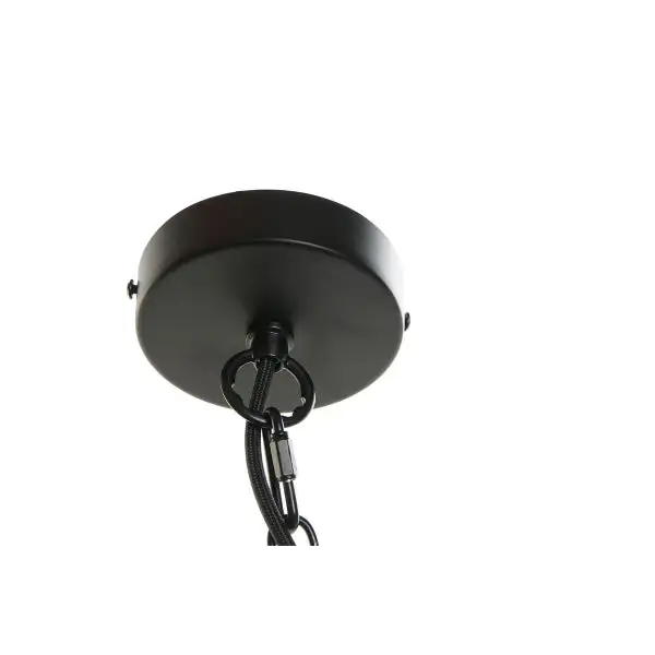 Suspension Luminaire Design Cage Loft Wood and Métallique Home Decor