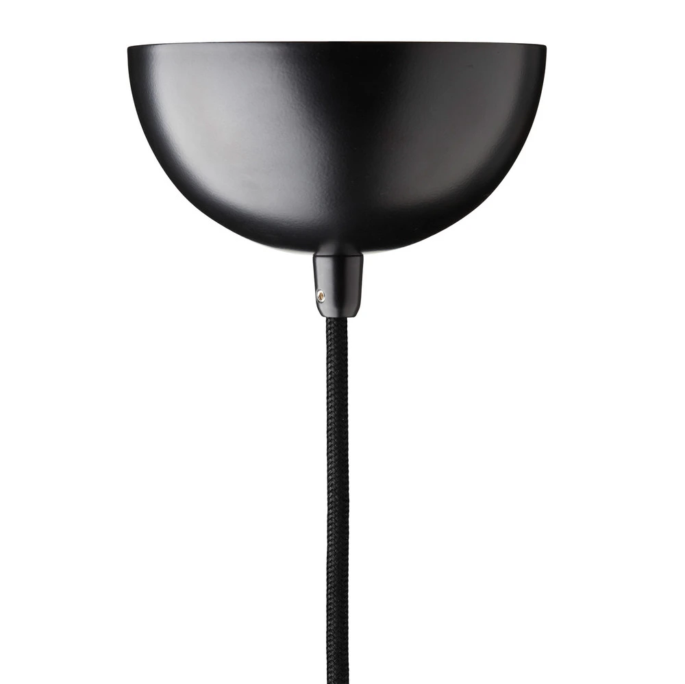 Suspension Paris 1920 XS, hauteur 25 cm, verre, blanc avec fixation réglable