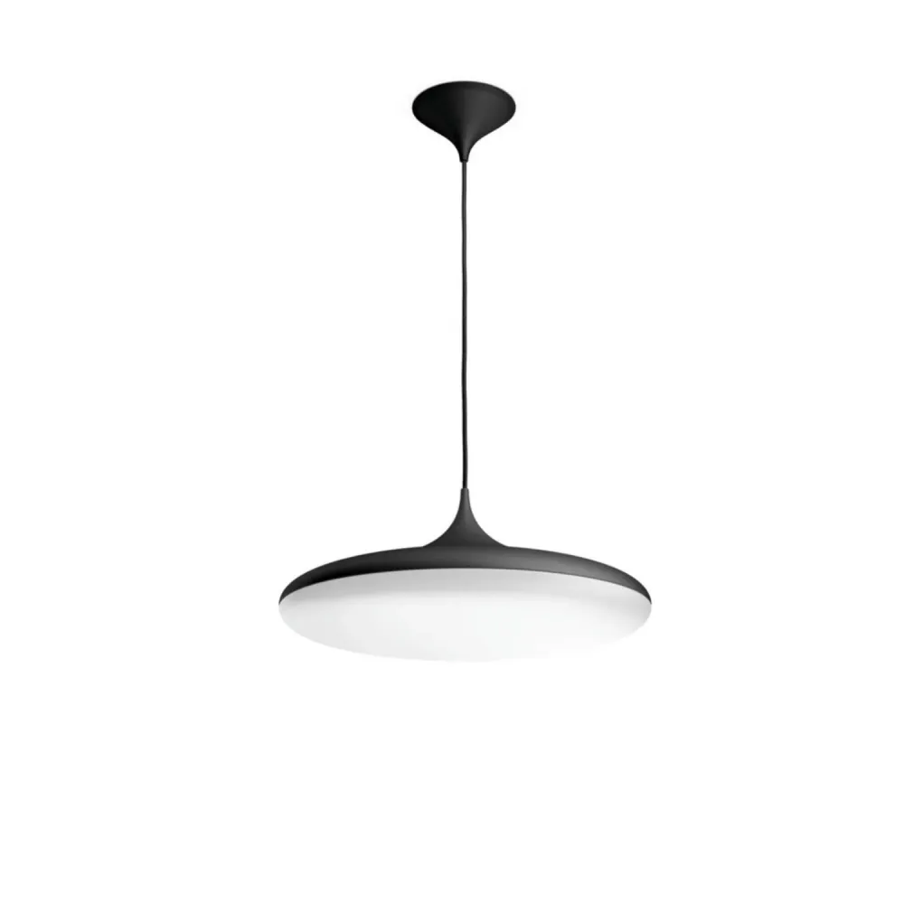 Suspension PHILIPS Hue LED ambiance blanche 33.5W haut de gamme en acrylique dépoli