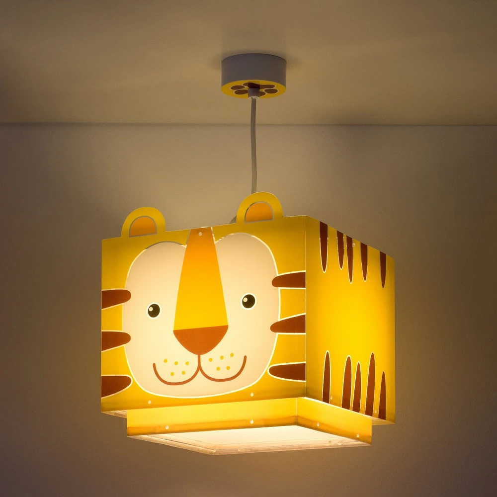 Suspension pour enfant Little Tiger, 1 lampe IP44 pour salle de bain