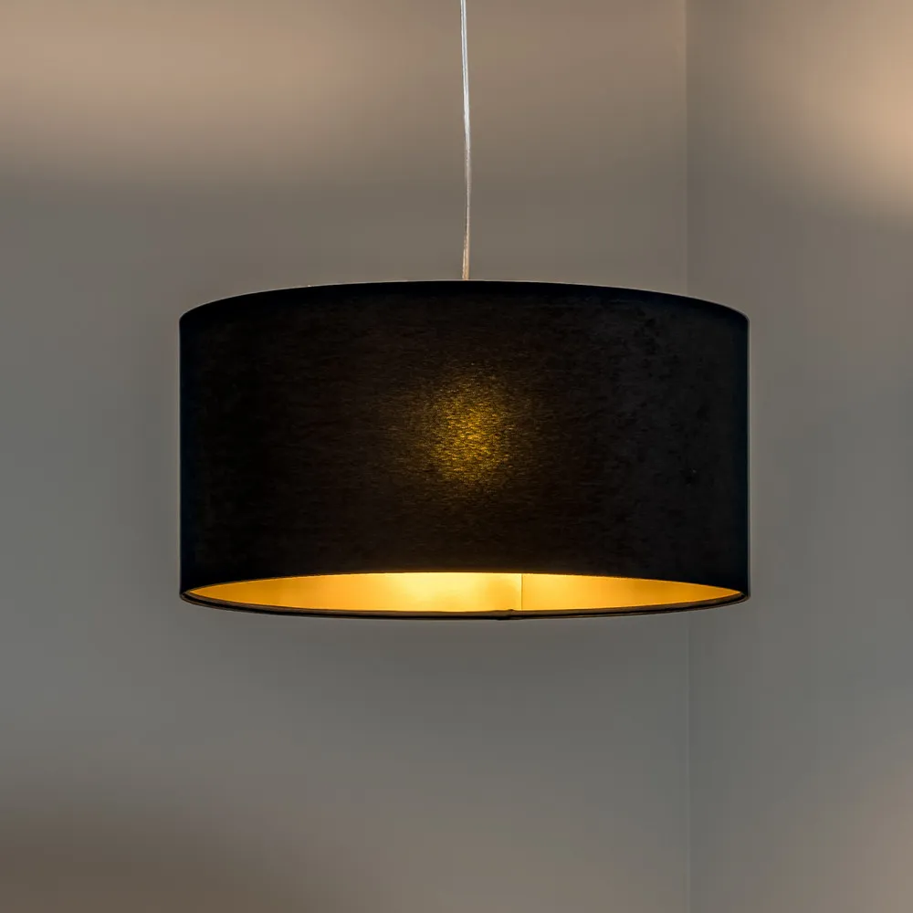 Suspension Salina, noir/or, Ø 50cm | Garantie 2 Ans