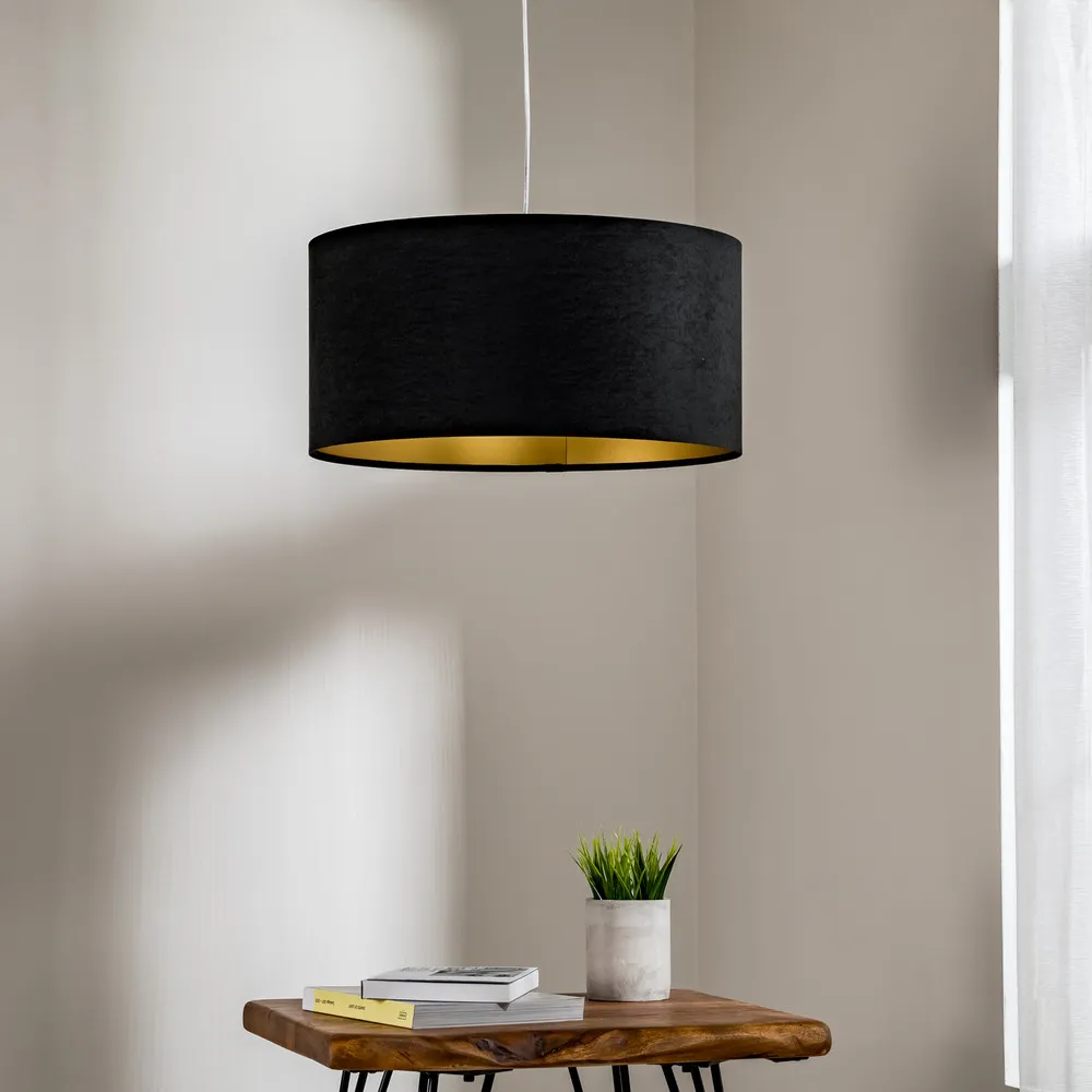 Suspension Salina, noir/or, Ø 50cm | Garantie 2 Ans