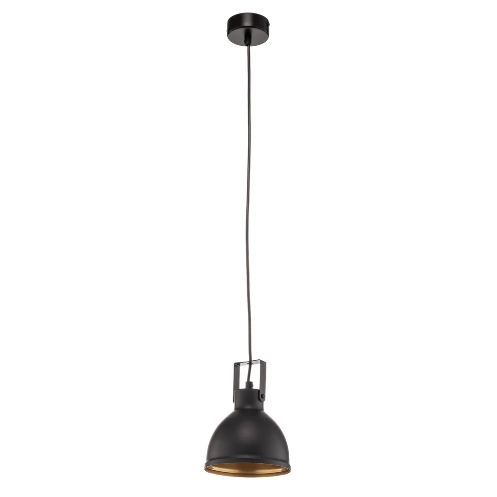 Suspension Trial, à 1 lampe, noir/or | Garantie 2 Ans