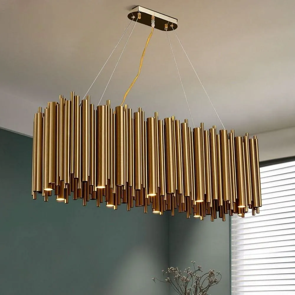 Suspension XXL Rectangle | Brillante Fusion avec fixation réglable