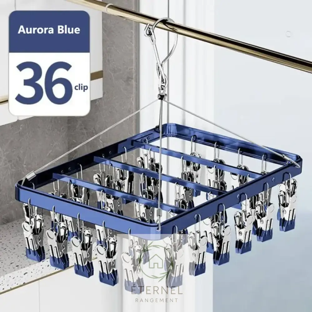 Étendoir suspendu en aluminium – résistant, antidérapant et imperméable | Garantie 2 Ans