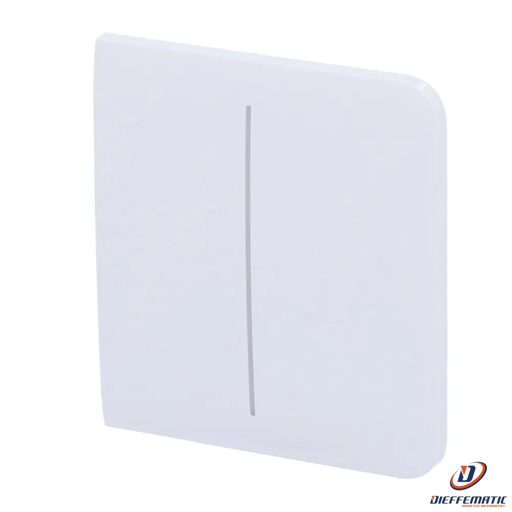 Ajax Aj-Sidebutton-2G-W Pannello Tattile Per Doppio Interruttore Della Luce