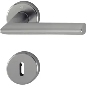Ensemble Stockholm sur rosace Finition inox coloris F9