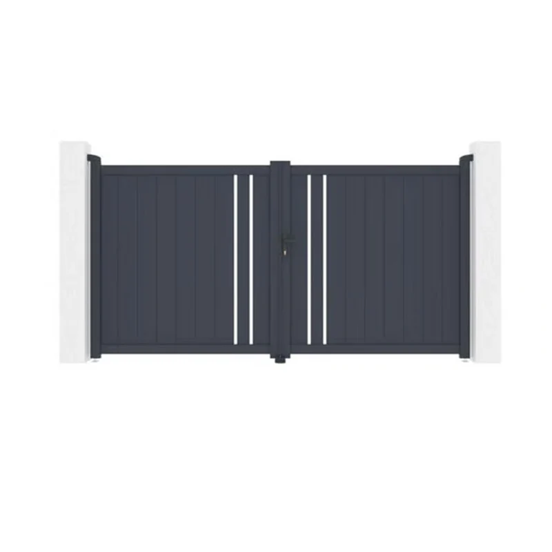 Portail aluminium Oregon Battant 350x160cm