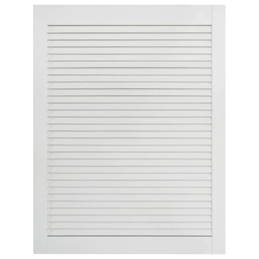 Porte à persiennes bois de pin massif blanc 69 x 49,4 cm 02_0003885
