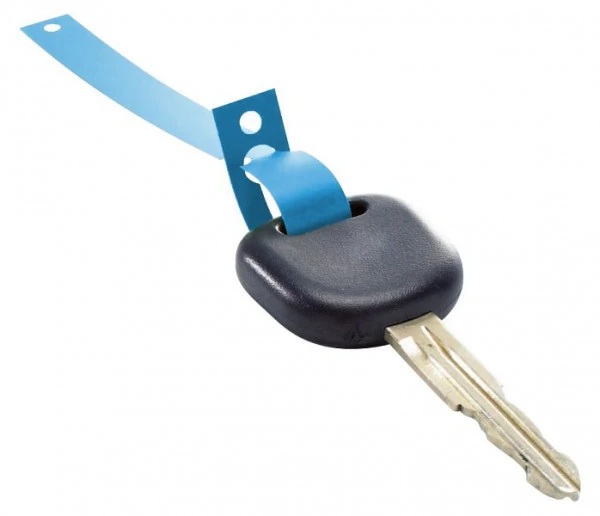 Porte-clés Eichner en film HDPE bleu UE : 1000 pièces 9219-00105-N se procurer à bas prix