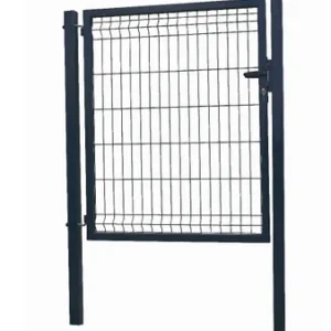 Portillon Grillagé Occultable - 1M X 1.50M - Vert Ral 6005