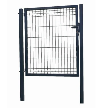 Portillon Grillagé Occultable - 1M X 1.50M - Vert Ral 6005