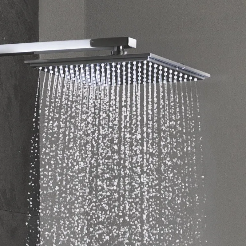 Ensemble tête & bras de douche RAINSHOWER ALLURE GROHE 26064000 acier chromé