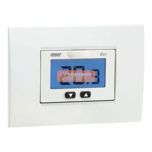 Détecteur de CO2 TERMOSTATO DA INCASSO VEMER KEO-B LCD 220V – VE558300