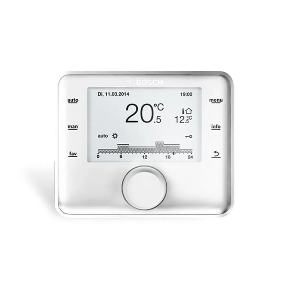 Thermostat d'ambiance réglable filaire multi-circuit CW400