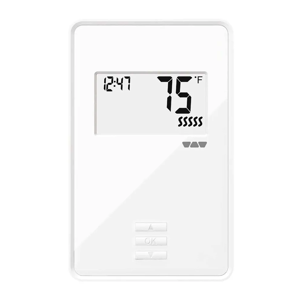 Thermostat non à programmation pour le système Ditra-Heat, blanc