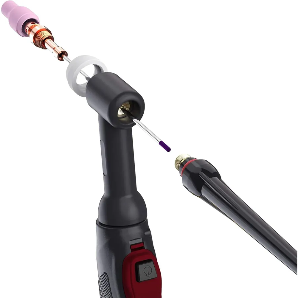 ARCCAPTAIN TIG Welding Tungsten Electrode colis de 10 Purple Non-Radioactive EWG