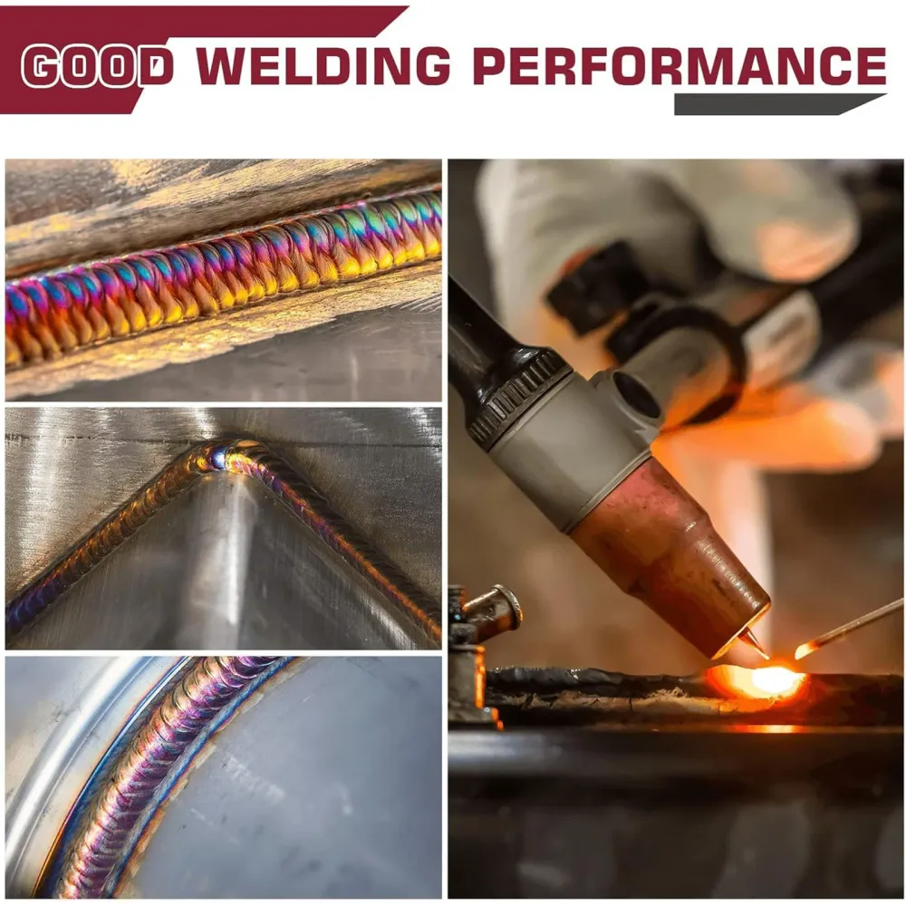 ARCCAPTAIN TIG Welding Tungsten Electrode colis de 10 Purple Non-Radioactive EWG