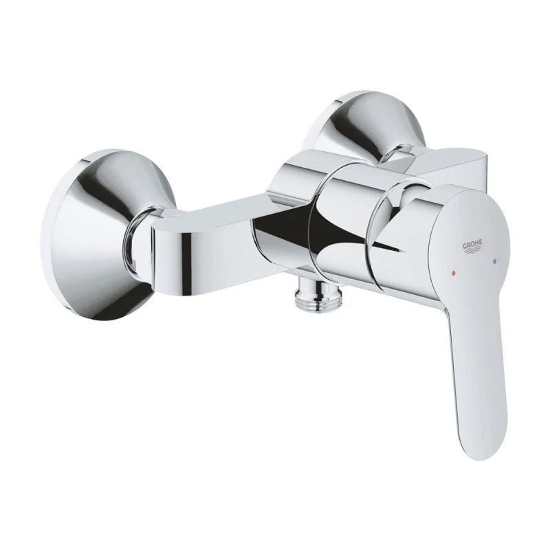 Mitigeur de douche monocommande START EDGE GROHE 23347000 - acier chromé en porcelaine durable