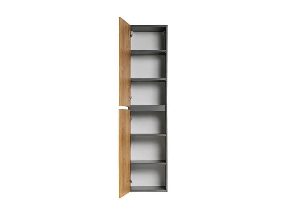 Armoire Haute MONAKO HC40 2D 40x33x170 Grisfoncé