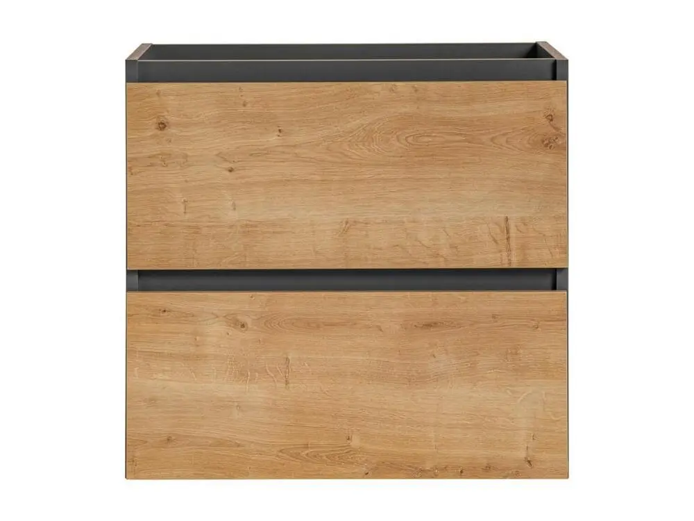 Armoire Sous Lavabos MONAKO CUW60 2D 60x46x57 Grisfoncé