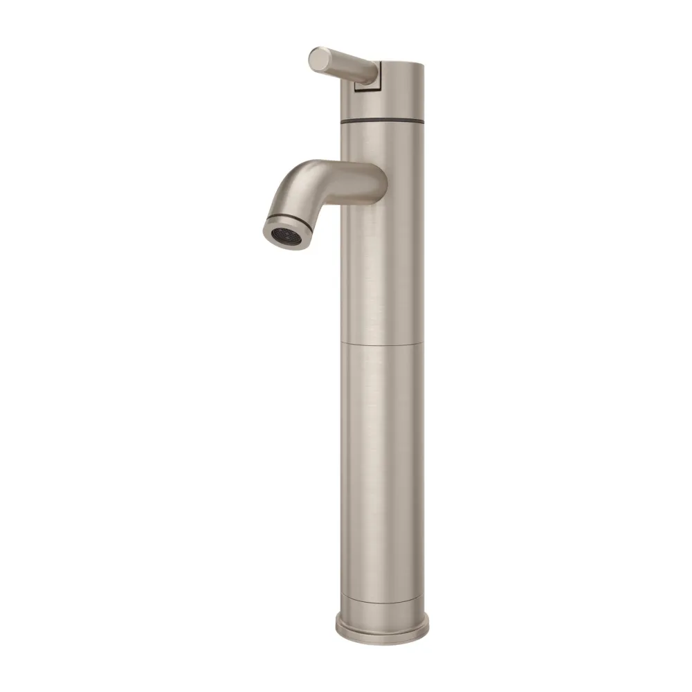 Robinet de salle de bain à commande original, débit de 1,2 GPM - 4 Couleurs