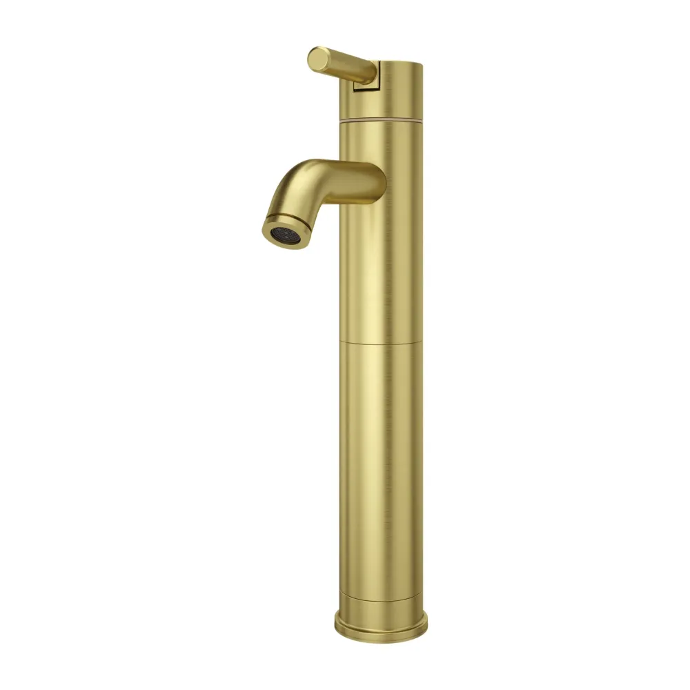 Robinet de salle de bain à commande original, débit de 1,2 GPM - 4 Couleurs