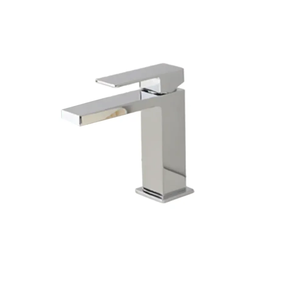 Robinet de salle de bain monotrou normal 2 couleurs