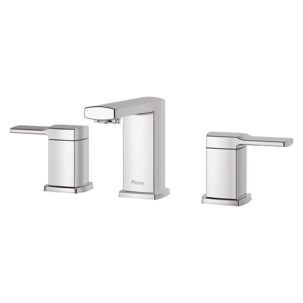 Robinet de salle de bain à 2 poignées de 8 po à grand débit, 1,2 GPM - 3 Couleurs