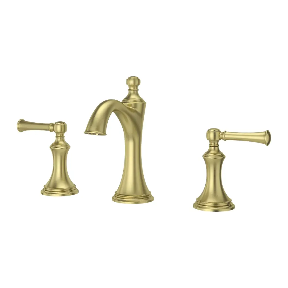 Robinet de salle de bain Tisbury à 2 poignées et à généreux bec de 8 po