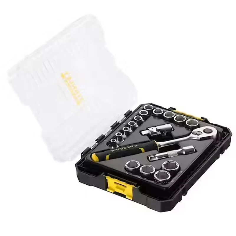 Coffret de douilles stakbox m - 3/8’’ - jeu de 18 pcs - fatmax - STANLEY - FMMT98102-0