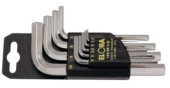 Jeu de clés Allen ELORA avec support SB 159SK satisfait: 15-10 mm 0159500093000 obtenir à bas prix