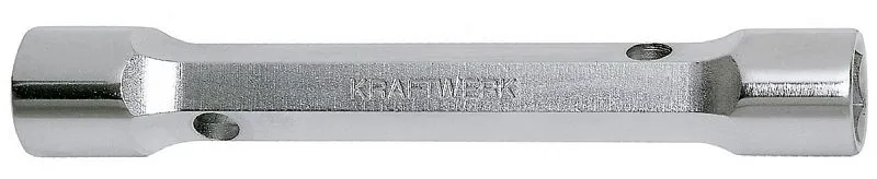 Kraftwerk Clé à douille double droite construction robuste fabrication CNC avec précision 6 x 7 mm 2599-0607 acheter à bas...
