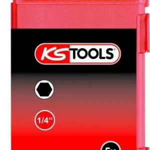 KS Tools 1/4" TORSIONpower bit douille hexagonale 75 mm 3 mm paquet de 5 918.3451 commander à bas prix