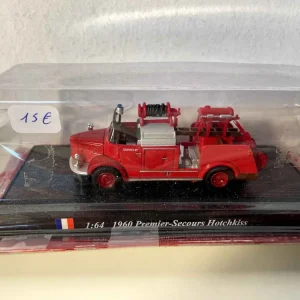 Camion Hotchkiss véhicule de premiers secours POMPIERS de 1960 - Del Prado avec 72 Articles