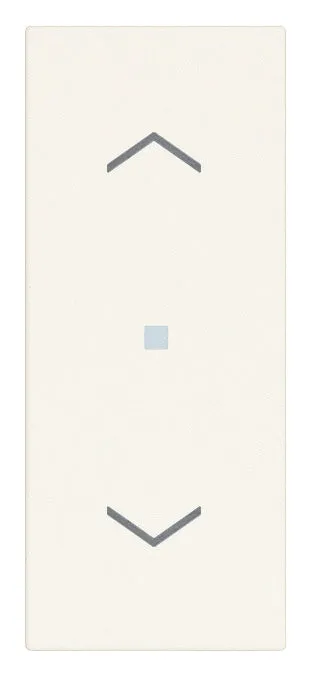 TASTO 1M ASSIALE SIMBOLO FRECCE BIANCO-CANAPA-NERO VIMAR LINEA 31000A.F avec Contenu Réapprovisionnable
