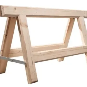 Tréteau pliable charge extra lourde 1 tonne dans Boîtier Rigide