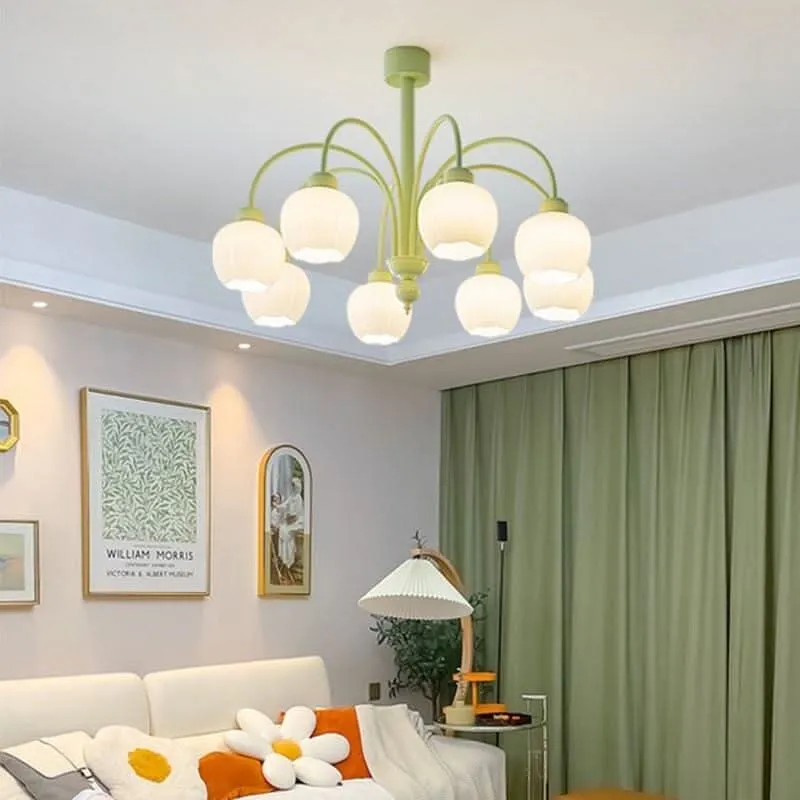Lustre Tulipe | Sphère Brillante avec Garantie 2 Ans