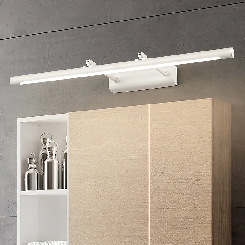 Néon pour atelier Tube LED Vanity Sconce Light Einfache metallische Badezimmer-Wandleuchte