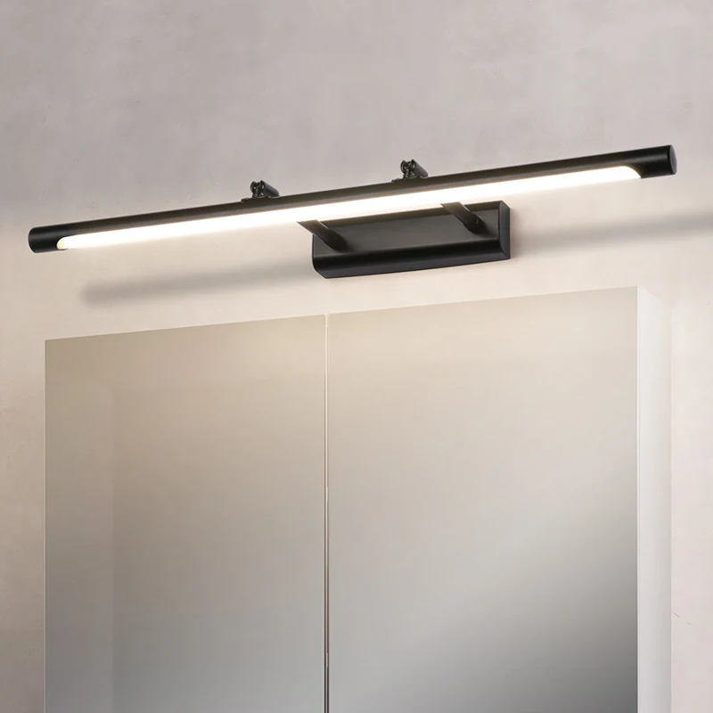 Néon pour atelier Tube LED Vanity Sconce Light Einfache metallische Badezimmer-Wandleuchte