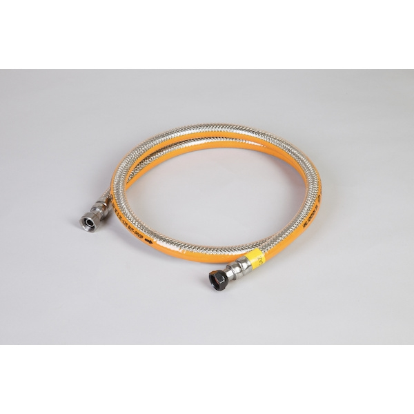 Adaptable inox butane propane - M20X150 - G1/2" - 1 m - Sans date limite d'utilisation - HOME GAZ en polypropylè...