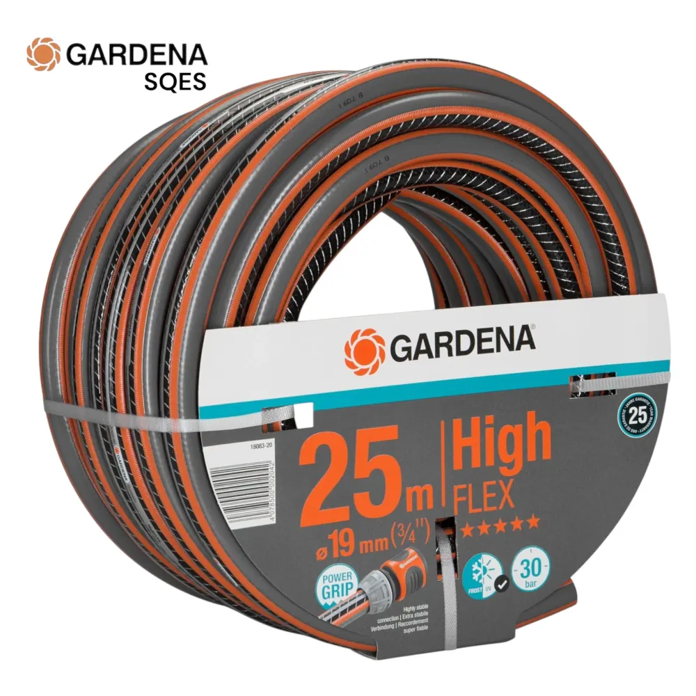 Collier de serrage Tuyau d'Arrosage Comfort HighFlex 19 mm (3/4") 25 m GARDENA
