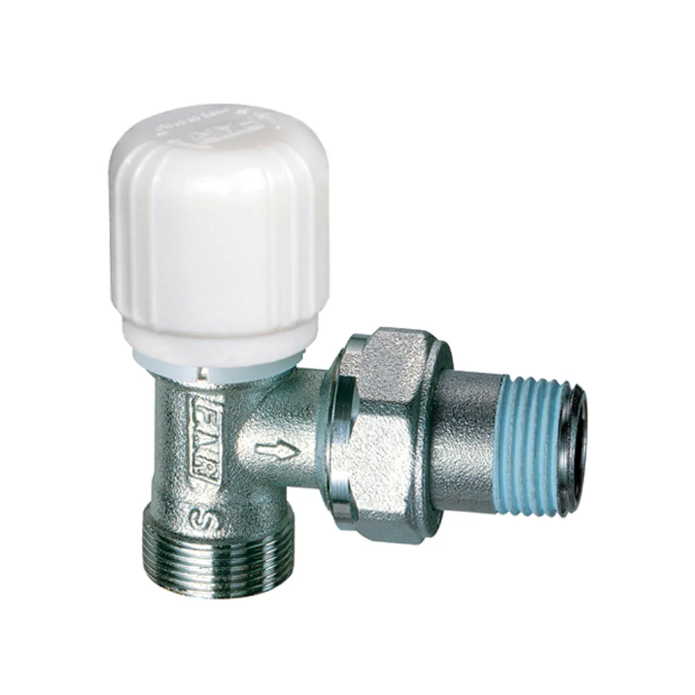 Valvola Squadra Termostatizzabile Per Tubo Rame, Plastica E Multistrato Far 3/8" - 24X19 (Norme ACS)