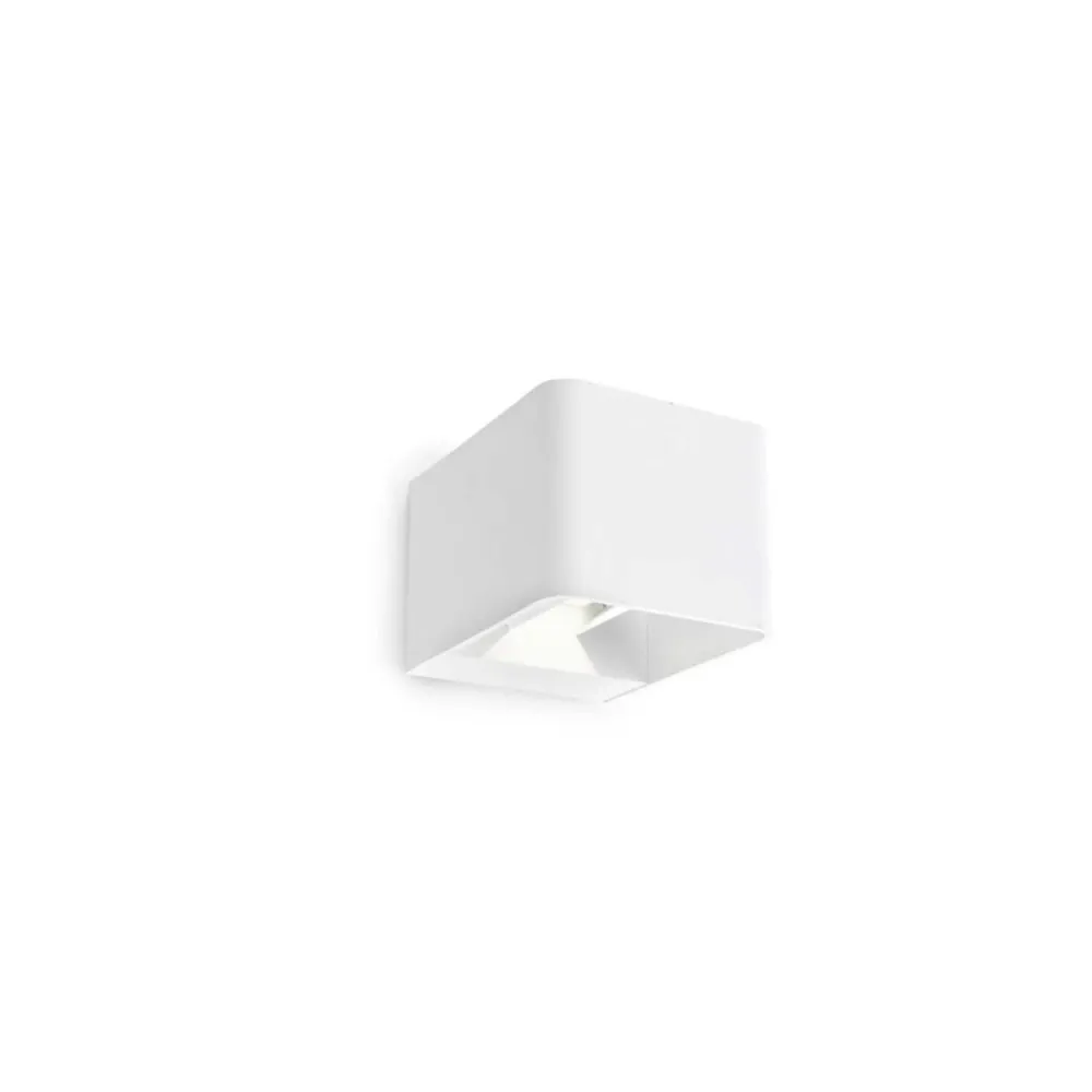 Design Contemporain Éclairage mural LED Wilson Square 9W IP65 LEDS-C4 05-9683-14-CL