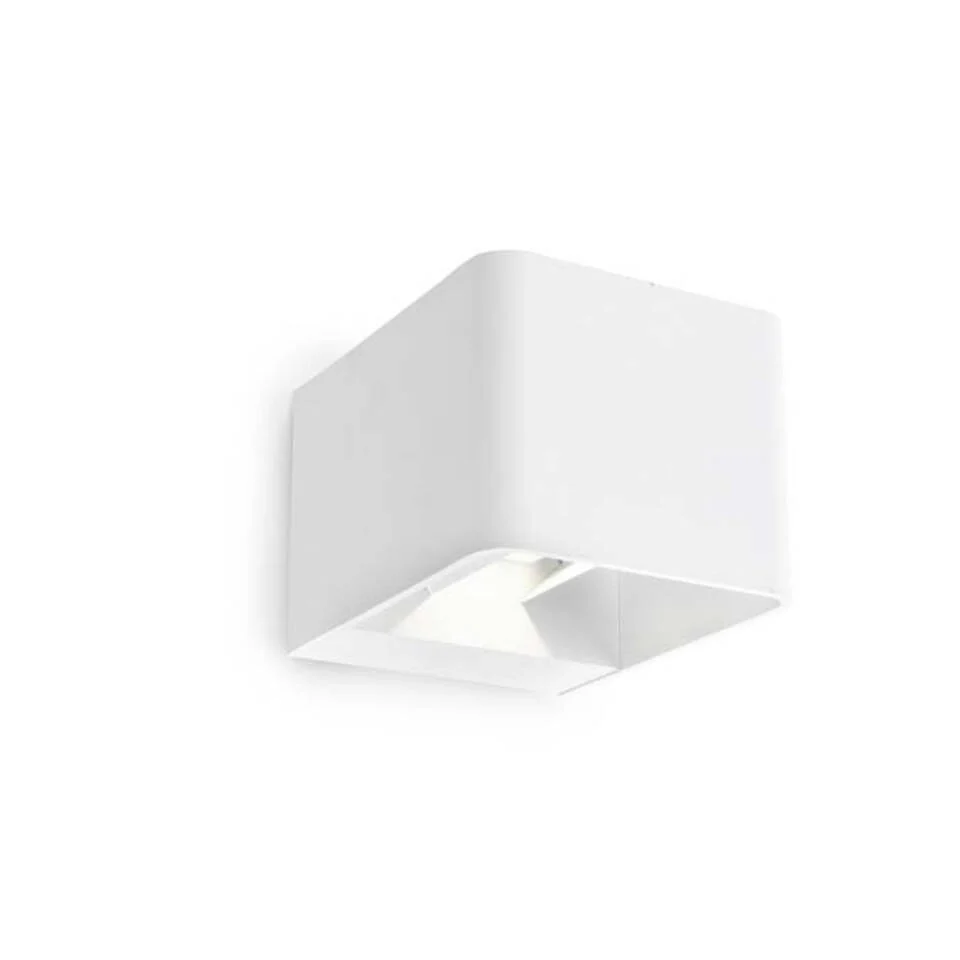 Design Contemporain Éclairage mural LED Wilson Square 9W IP65 LEDS-C4 05-9683-14-CL