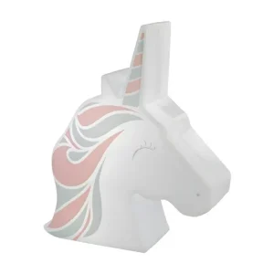 Veilleuse Projection Murale "Licorne" 16cm Blanc pour éclairage de lecture